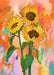 Chromatose Botanica - Sunflowers Giclée Art Print Chromatose Art Print