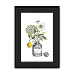 Chypre Framed Print Les Parfums A3 (297 X 420 mm) / Black / Black Mount Framed Print