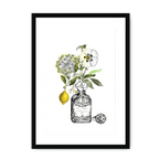 Chypre Framed Print Les Parfums A3 (297 X 420 mm) / Black / White Mount Framed Print