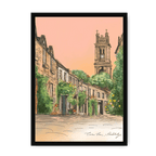 Circus Lane Edinburgh Framed Print Essential Edinburgh A3 (297 X 420 mm) / Black / No Mount (All Art) Framed Print