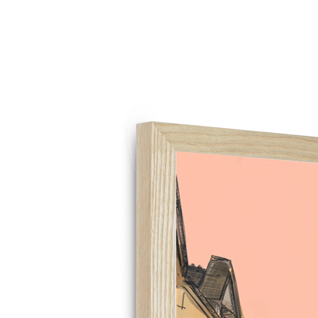 Circus Lane Edinburgh Framed Print Essential Edinburgh Framed Print