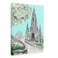 Scott Monument Canvas Print Essential Edinburgh 28"x40"(70x100 cm) Canvas Print