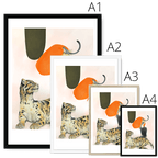 Des Animaux Framed Print The Gathering Framed Print