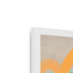 Desert Rain Framed Print Heat Flares Framed Print