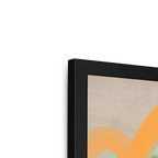 Desert Rain Framed Print Heat Flares Framed Print