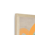 Desert Rain Framed Print Heat Flares Framed Print