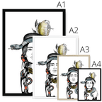 Earth Framed Print Habitats Framed Print