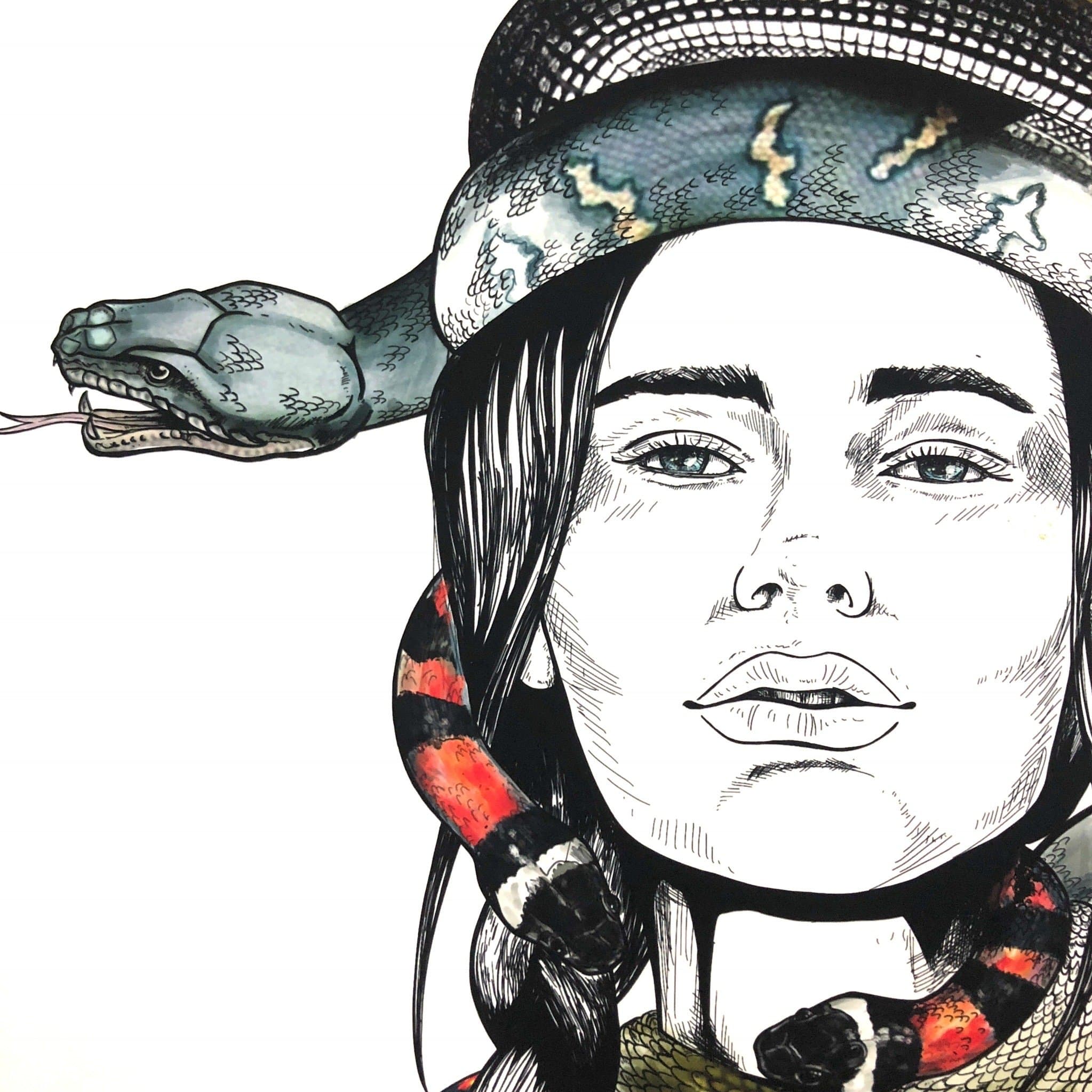 Earth Matte Art Print Habitats Art Print