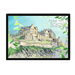 Edinburgh Castle Framed Print Essential Edinburgh A3 (297 X 420 mm) / Black / No Mount (All Art) Framed Print