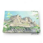 Edinburgh Castle Matte Canvas Print Essential Edinburgh Canvas Print