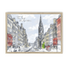 Tron Kirk Royal Mile Framed Print Essential Edinburgh A3 (297 X 420 mm) / Natural / No Mount (All Art) Framed Print