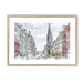 Tron Kirk Royal Mile Framed Print Essential Edinburgh A3 (297 X 420 mm) / Natural / White Mount Framed Print