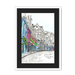 Victoria Street Framed Print Essential Edinburgh A3 (297 X 420 mm) / White / Black Mount Framed Print