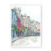 Victoria Street Framed Print Essential Edinburgh A3 (297 X 420 mm) / White / No Mount (All Art) Framed Print