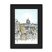 Old Town & St Giles Framed Print Essential Edinburgh A3 (297 X 420 mm) / Black / Black Mount Framed Print