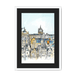 Old Town & St Giles Framed Print Essential Edinburgh A3 (297 X 420 mm) / White / Black Mount Framed Print
