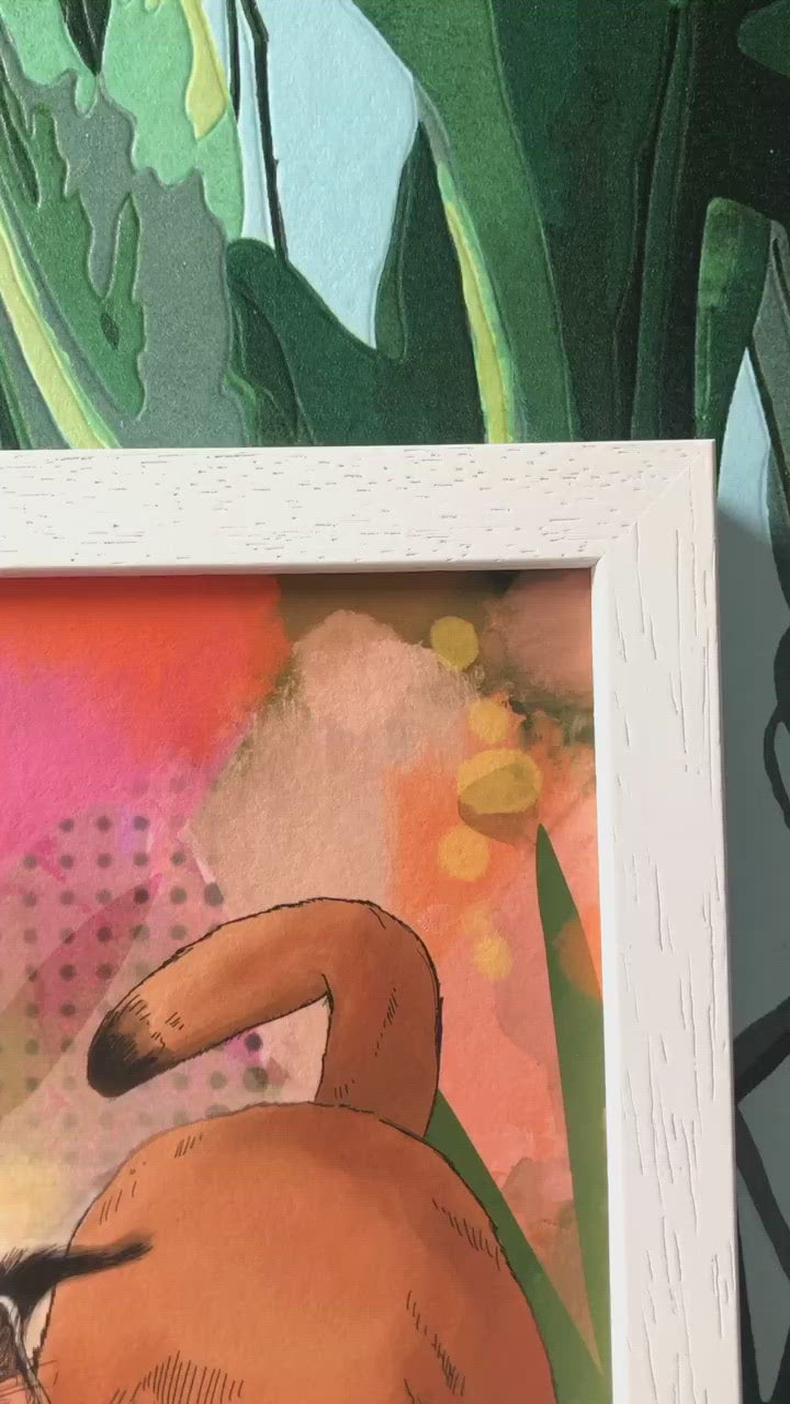 Tufted Whimsy Giclée Art Print