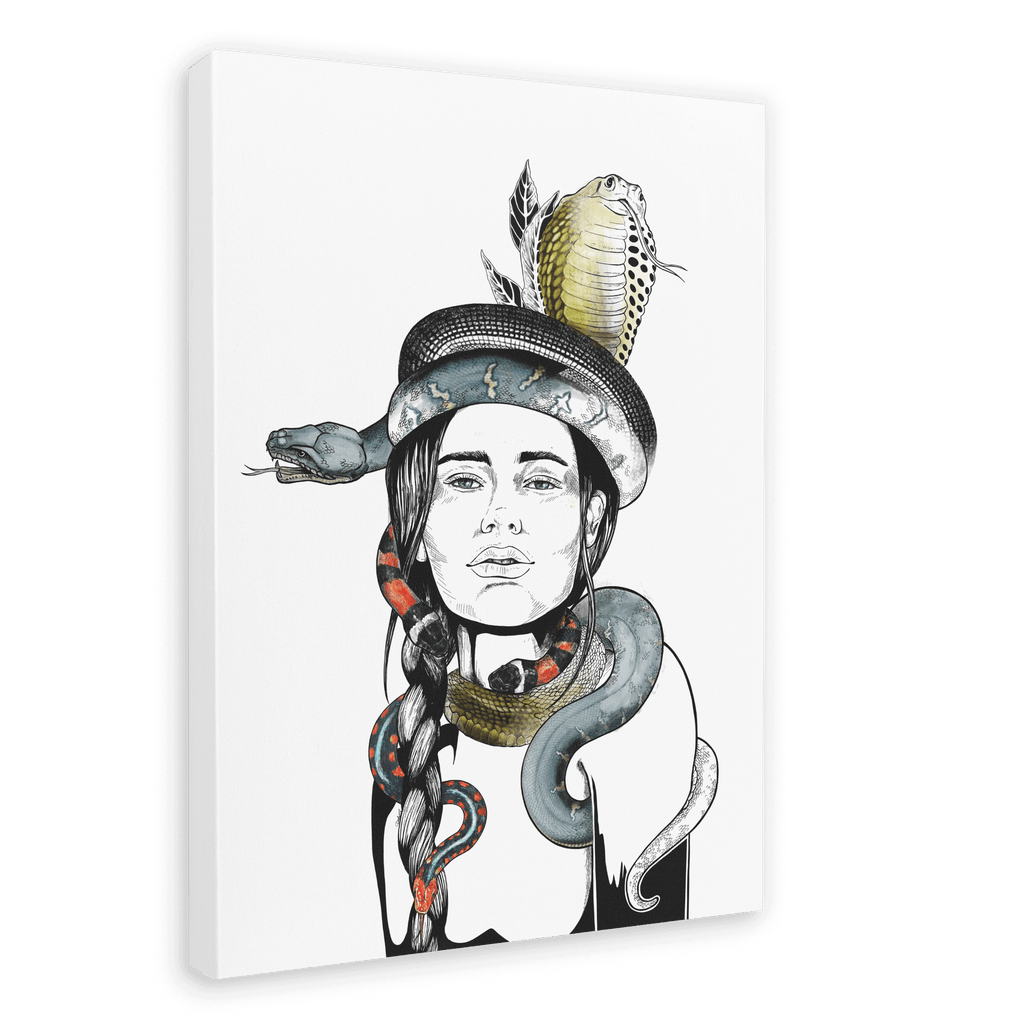 Earth Matte Canvas Print Habitats 28"x40"(70x100 cm) Canvas Print