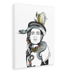 Earth Matte Canvas Print Habitats 28"x40"(70x100 cm) Canvas Print