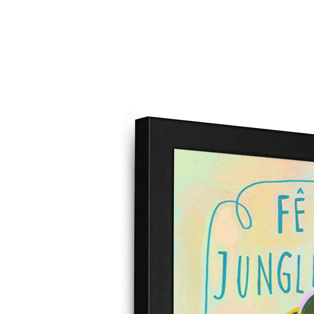 Fête De La Jungle Framed Print Aventures Des Créatures Framed Print