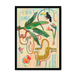 Fête De La Jungle Framed Print Aventures Des Créatures A3 (297 X 420 mm) / Black / No Mount (All Art) Framed Print