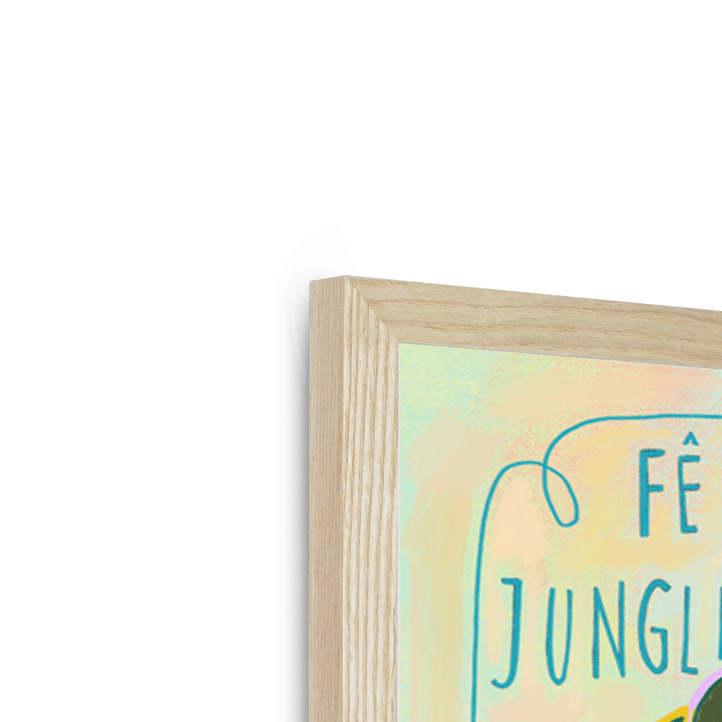 Fête De La Jungle Framed Print Aventures Des Créatures Framed Print