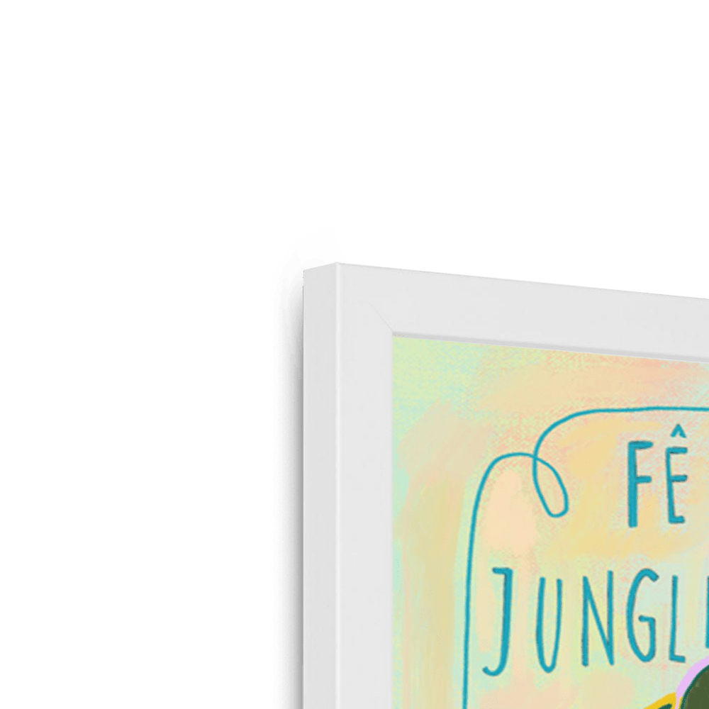 Fête De La Jungle Framed Print Aventures Des Créatures Framed Print