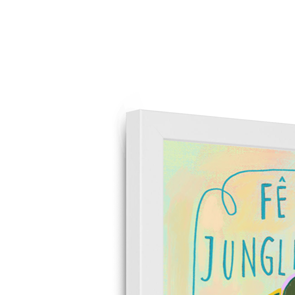 Fête De La Jungle Framed Print Aventures Des Créatures Framed Print