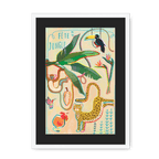 Fête De La Jungle Framed Print Aventures Des Créatures A3 (297 X 420 mm) / White / Black Mount Framed Print