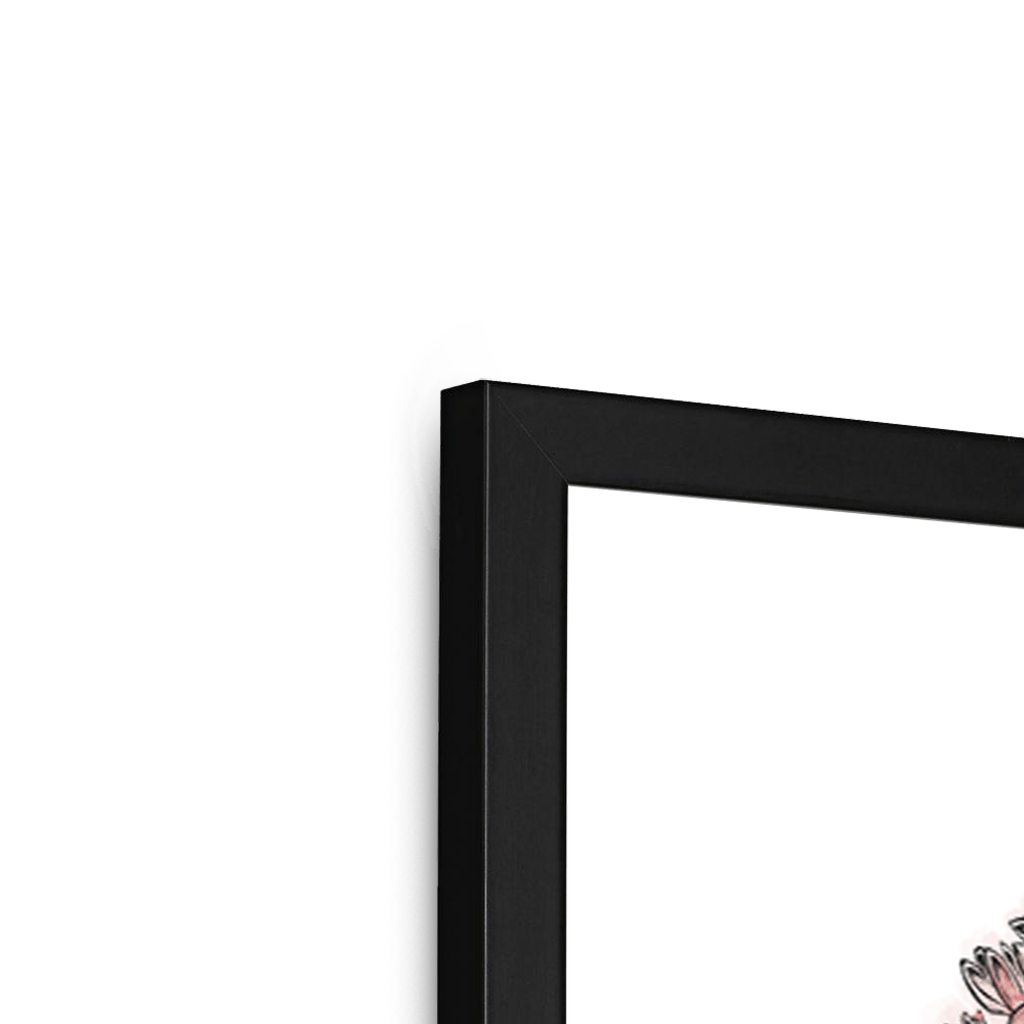 Florale Framed Print Les Parfums Framed Print