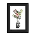 Florale Framed Print Les Parfums A3 (297 X 420 mm) / Black / Black Mount Framed Print