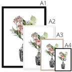 Florale Framed Print Les Parfums Framed Print