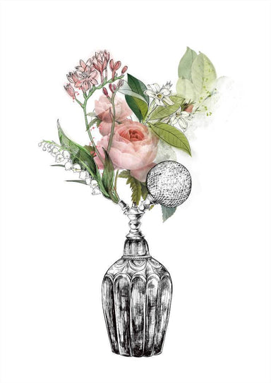 Florale Matte Art Print Les Parfums Art Print