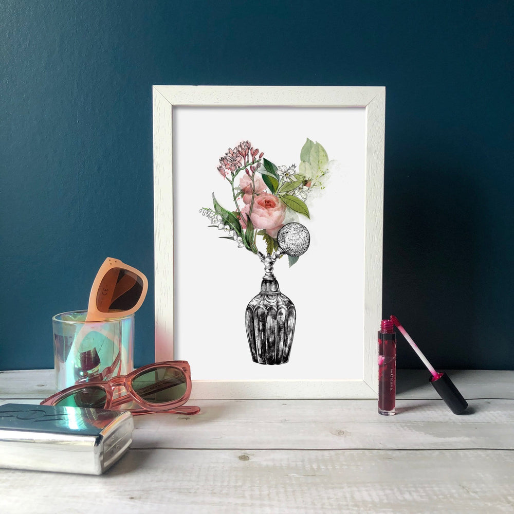 Florale Matte Art Print Les Parfums Art Print