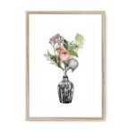 Florale Framed Print Les Parfums A3 (297 X 420 mm) / Natural / White Mount Framed Print
