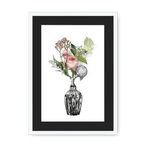 Florale Framed Print Les Parfums A3 (297 X 420 mm) / White / Black Mount Framed Print