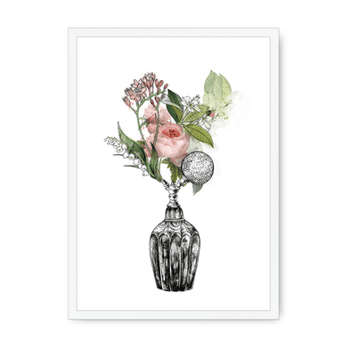 Florale Framed Print Les Parfums A3 (297 X 420 mm) / White / No Mount (All Art) Framed Print