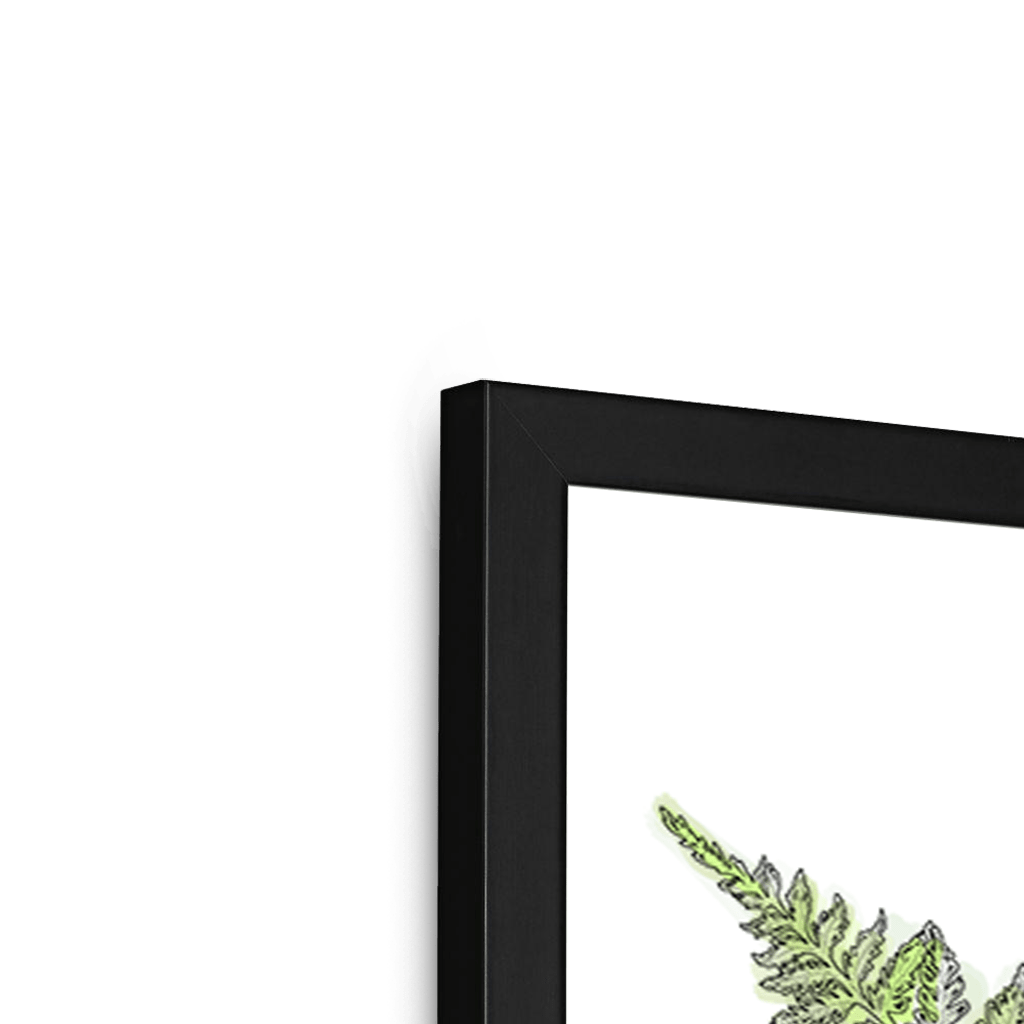 Fougere Framed Print Les Parfums Framed Print