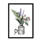 Fougere Framed Print Les Parfums A3 (297 X 420 mm) / Black / No Mount (All Art) Framed Print