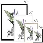 Fougere Framed Print Les Parfums Framed Print