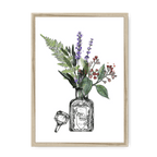 Fougere Framed Print Les Parfums A3 (297 X 420 mm) / Natural / No Mount (All Art) Framed Print