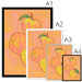 Apfel  Giclée Framed Print Intercontinental Fruitery Framed Print