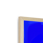 Fruitery Totem Blue Framed Print Intercontinental Fruitery Framed Print