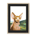 Highland Coo Framed Print Cat Cafe A3 (297 X 420 mm) / Natural / Black Mount Framed Print