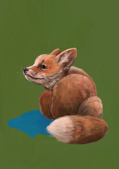Tiny Fox Giclée Art Print Creature Features Art Print