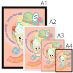 Ice Cream Breakfast Framed Print Favourite Things Framed Print