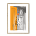 Duke Of Wellington Framed Print Glasgow Kisses A3 (297 X 420 mm) / Natural / White Mount Framed Print