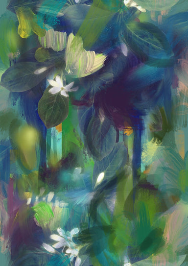 Indigo Dawn Giclée Art Print Wallflowers Art Print