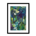 Indigo Dawn Framed Print Wallflowers A3 (297 X 420 mm) / Black / White Mount Framed Print