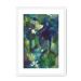 Indigo Dawn Framed Print Wallflowers A3 (297 X 420 mm) / White / White Mount Framed Print
